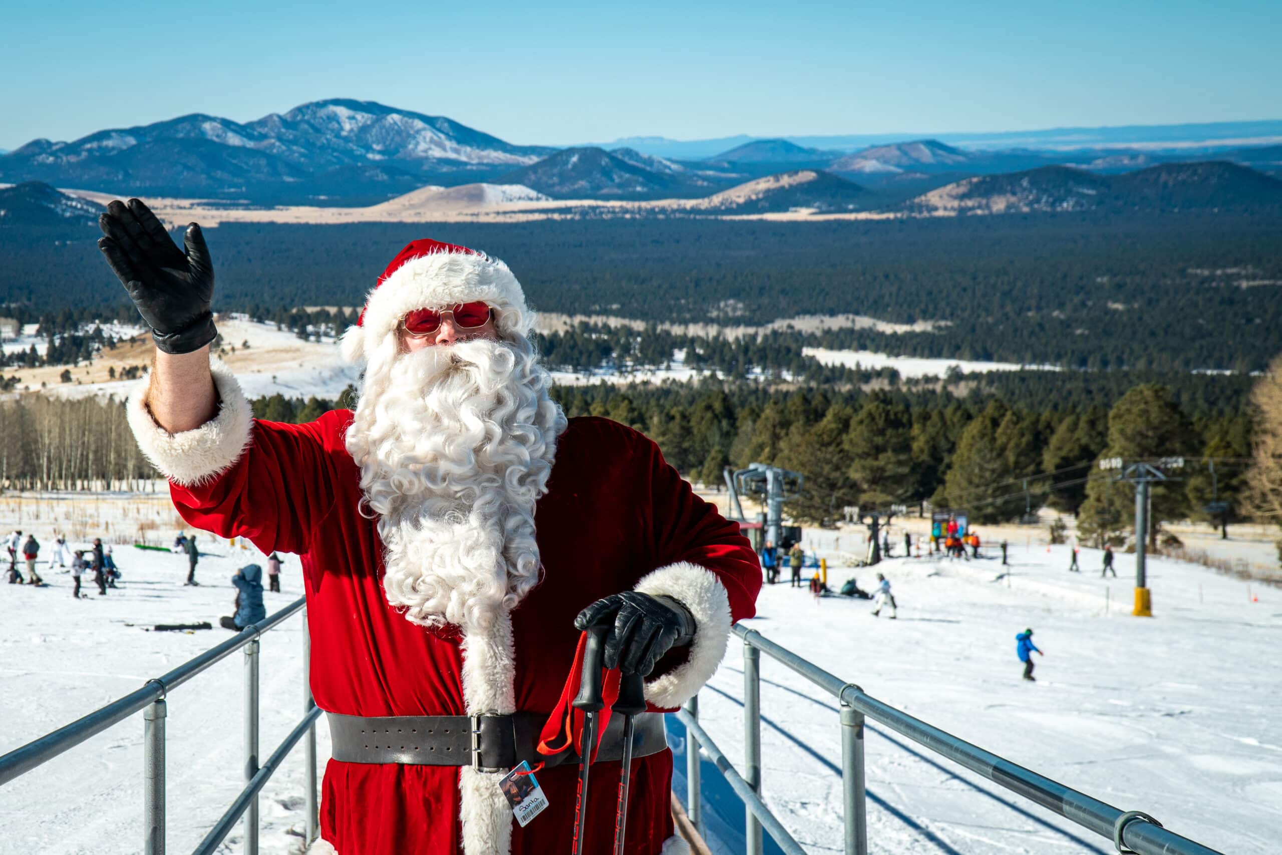 Santa at Snowbowl