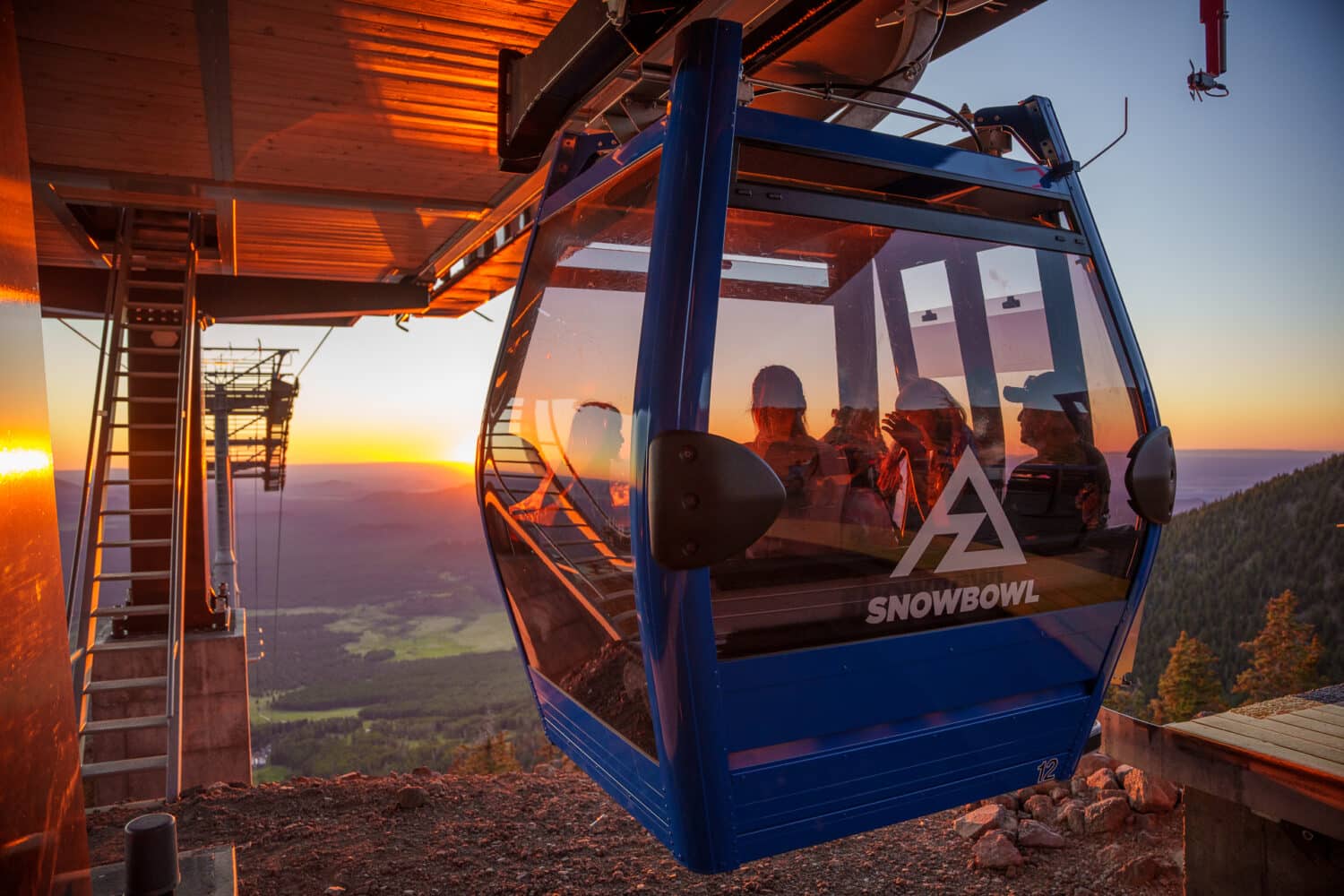 Sunset Gondola - Arizona Snowbowl