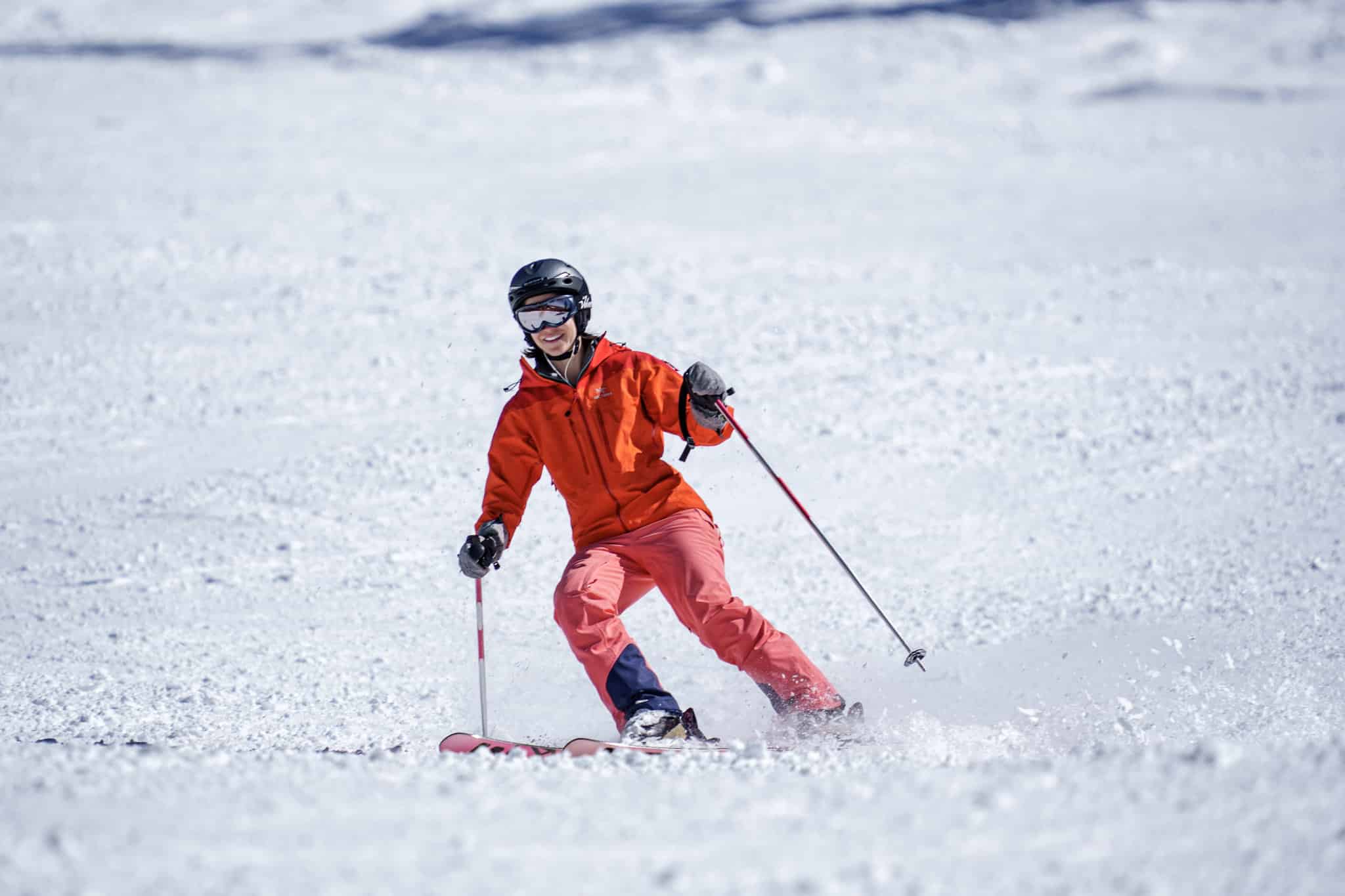 Skier at Snowbowl