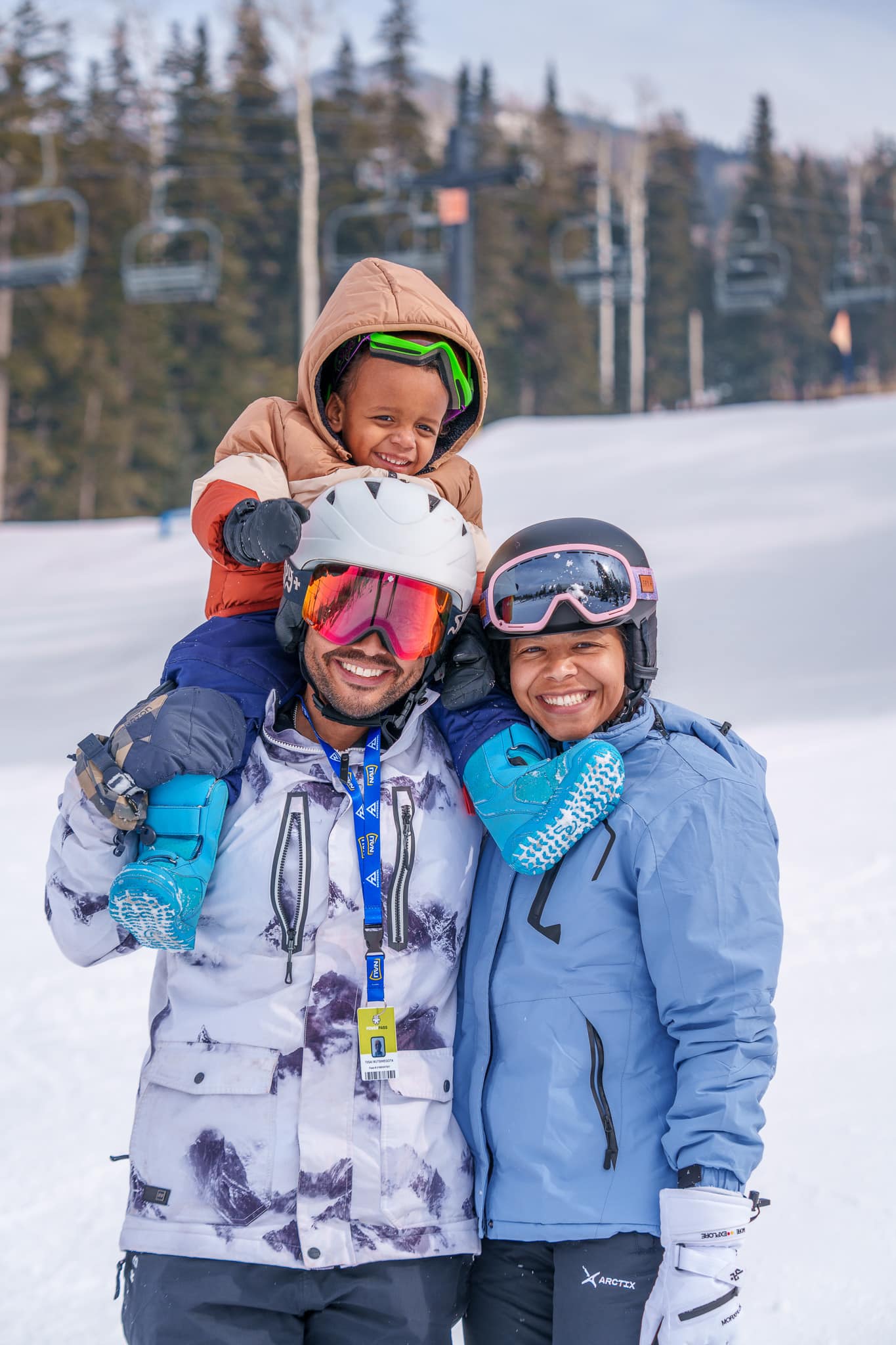 Family at Snowbowl